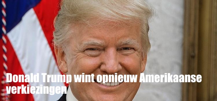 Donald Trump wint opnieuw Amerikaanse verkiezingen