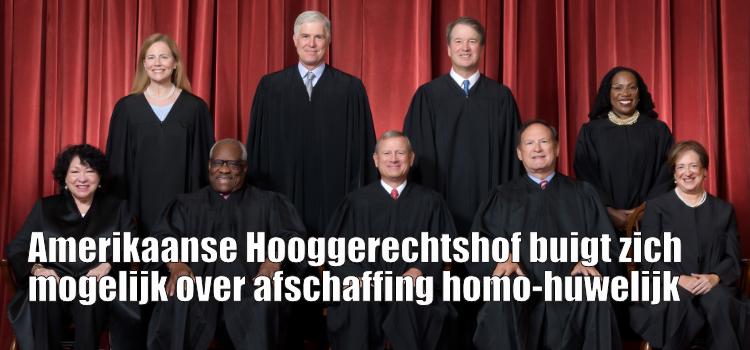 Amerikaanse Hooggerechtshof buigt zich mogelijk over...