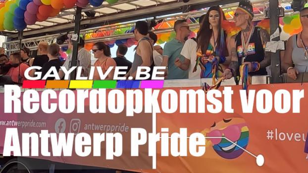 Recordopkomst voor Antwerp Pride