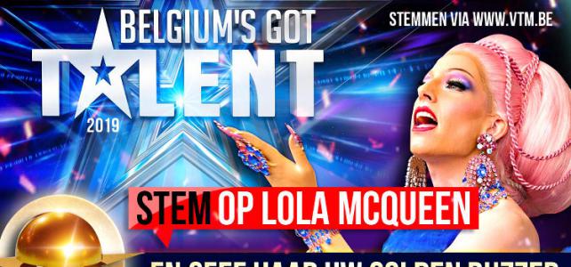 Dragqueen Lola McQueen in Belgium Got Talent