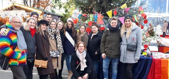 Video:Succesvolle Wereld Aidsdagactie van Regenbooghuis Limburg  op Winterland