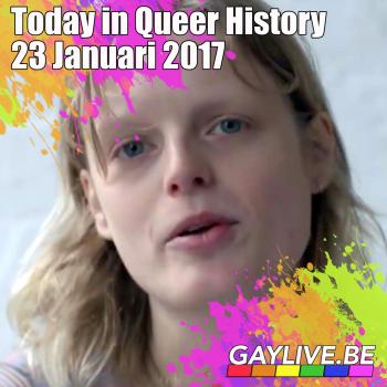 Today in Queer History: 23 januari 2017