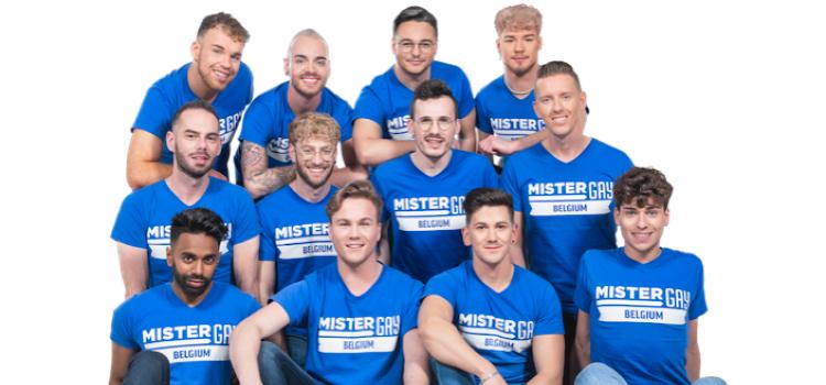 Dit zijn ze dan: de 12 finalisten die strijden voor Mister Gay Belgium