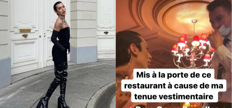 Non-binair model en Tiktokker gediscrimineerd door Brussels restaurant omwille van kleding