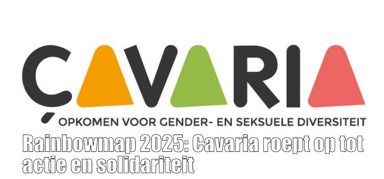Rainbowmap 2025: Cavaria roept op tot actie en solidariteit