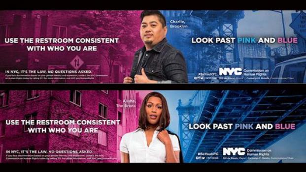 New York start met sensibiliseringscampgne voor toiletgebruik transgenders