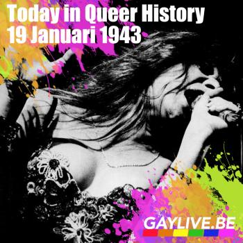 Today in Queer History: 19 januari 1943