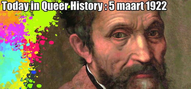 Today in Queer History: 6 maart 1475