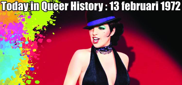 Today in Queer History: 13 februari 1972
