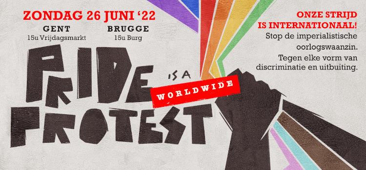 LGBTQ-activisten komen zondag in Gent en Brugge op straat voor internationale LGBTQ-rechten