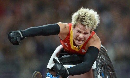 Rolstoelatlete Marieke Vervoort valt op vrouwen