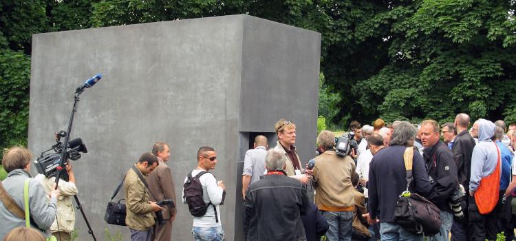 Berlijns homo-monument voor slachtoffers van de Holocaust doelwit van brandstichting