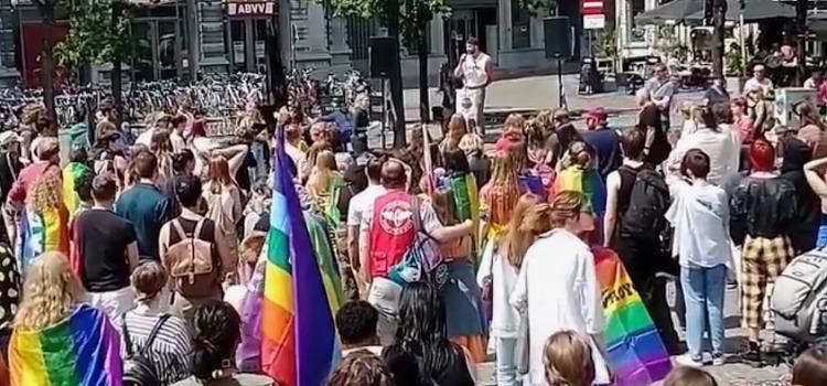 Vierhonderdtal deelnemers aan tweede Pride is a Protest mars in Gent