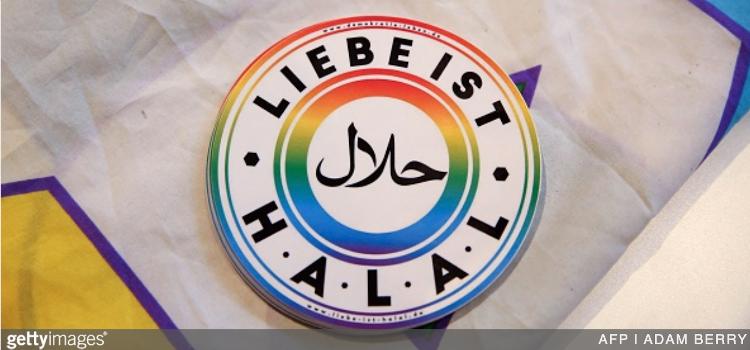 Berlijnse moskee hangt regenboogvlag uit