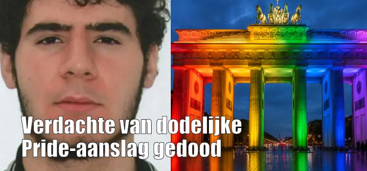 Verdachte van dodelijke Pride-aanslag gedood