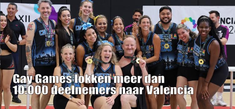 Gay Games lokken meer dan 10.000 deelnemers naar Valencia