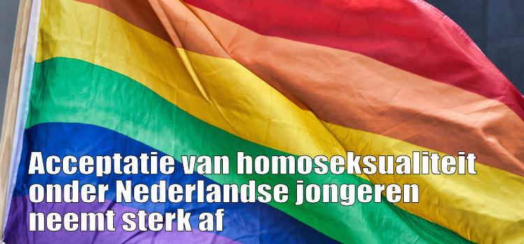 Acceptatie van homoseksualiteit onder Nederlandse jongeren neemt sterk af