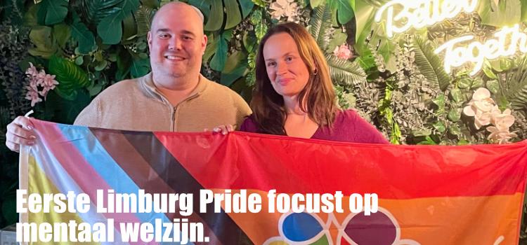 Eerste Limburg Pride focust op mentaal welzijn.