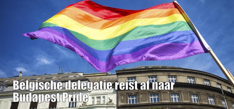Belgische delegatie reist af naar Budapest Pride
