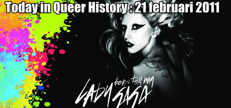 Today in Queer History: 21 februari 2011