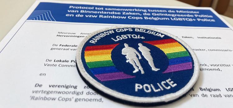 Protocol moet samenwerking tussen Rainbowcops en Federale Politie versterken