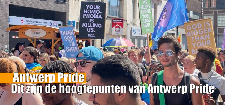 Dit zijn de hoogtepunten van Antwerp Pride
