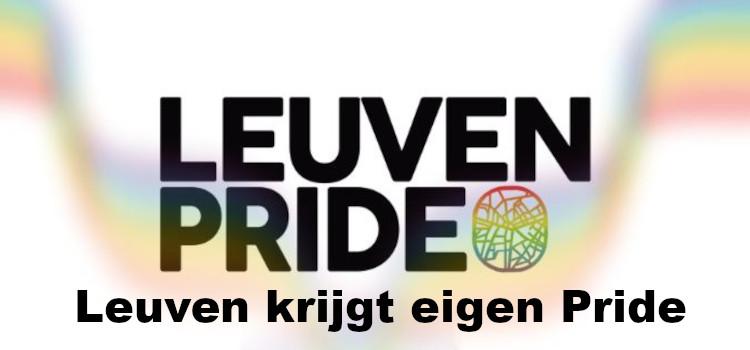 Leuven krijgt eigen Pride