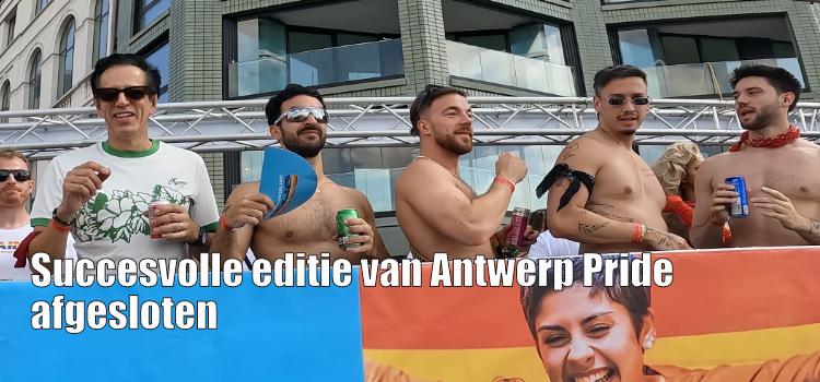 Succesvolle editie van Antwerp Pride afgesloten