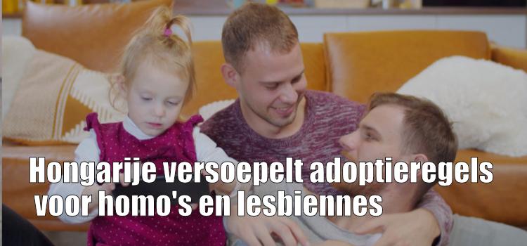 Hongarije versoepelt adoptieregels voor homo